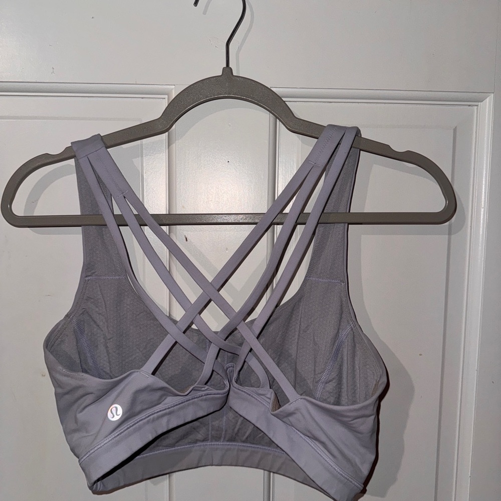 Lavender Free to Be lululemon sports bra
